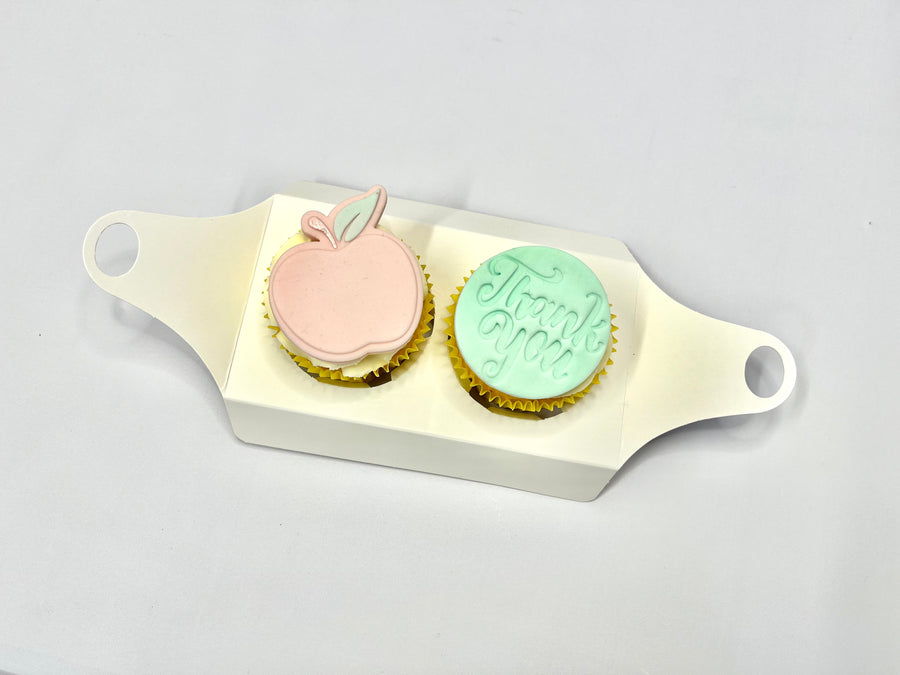 Teacher Cupcake Duo Box